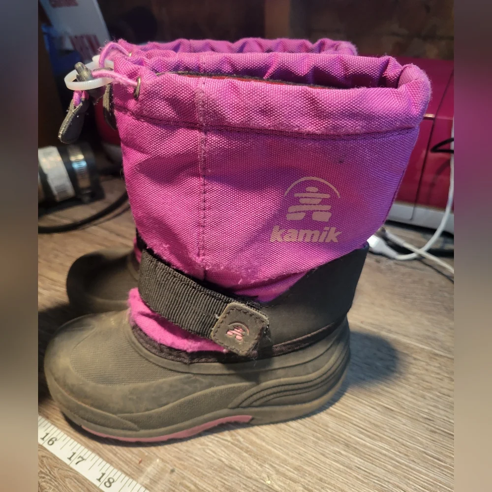 Kamik Youth Pink Boots Size‎ 11